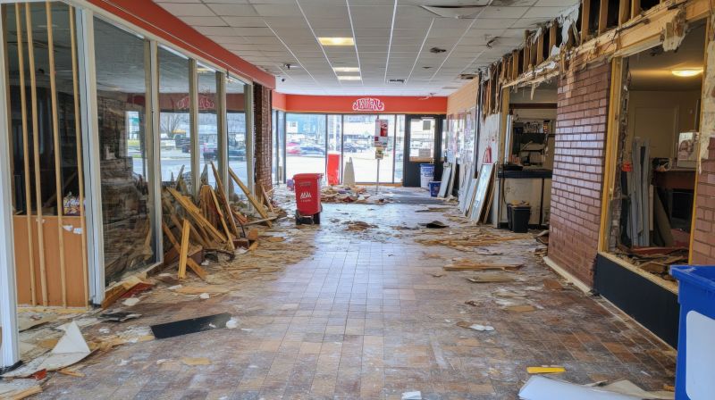 Interior Renovation Demolition detail