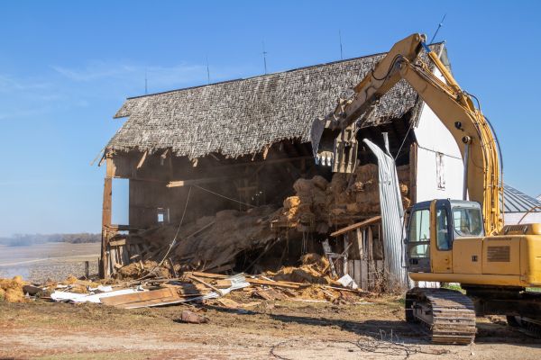 Barn Demolition in Abilene