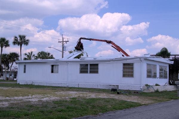 Mobile Home Demolition in Abilene