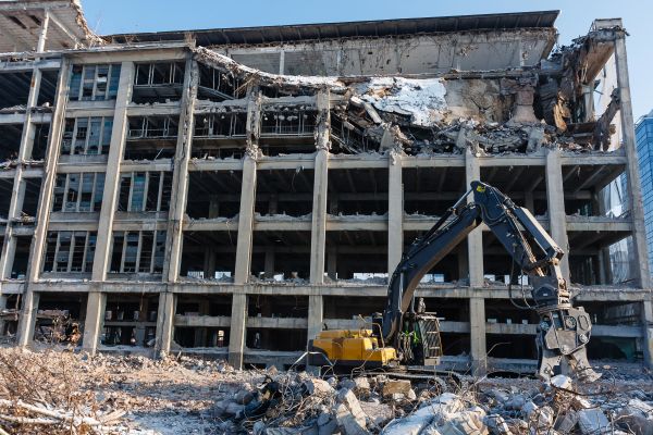 Commercial Building Demolition in Abilene