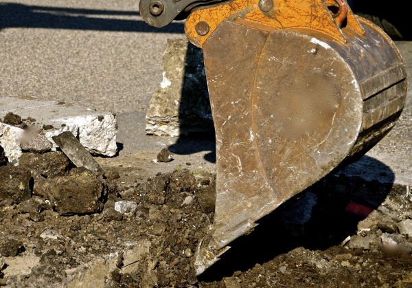 Cement Pad Demolition in Abilene